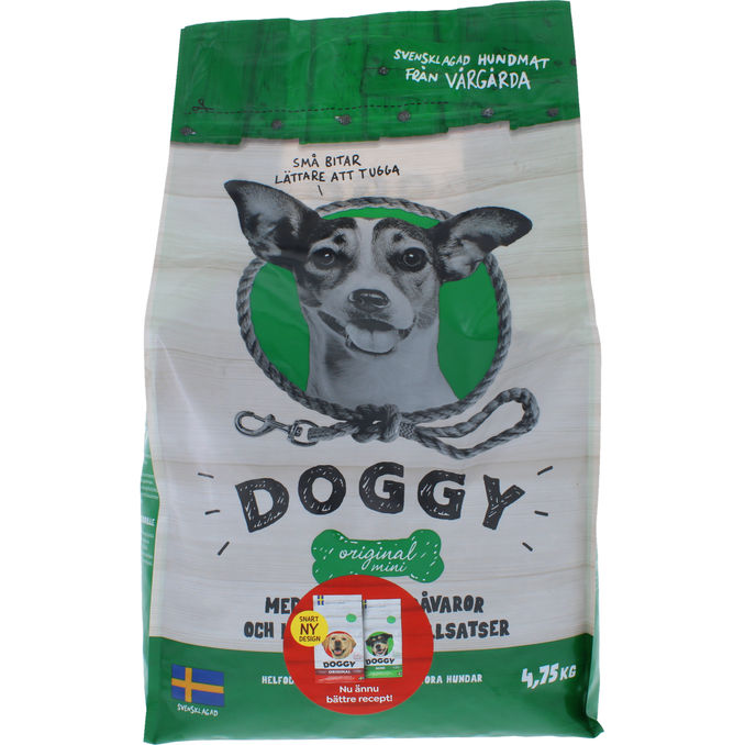 Doggy Hund Torrfoder Original Mini 4,75kg