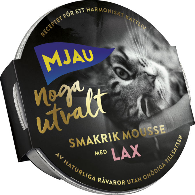 Mjau Kattmax Lax Mousse