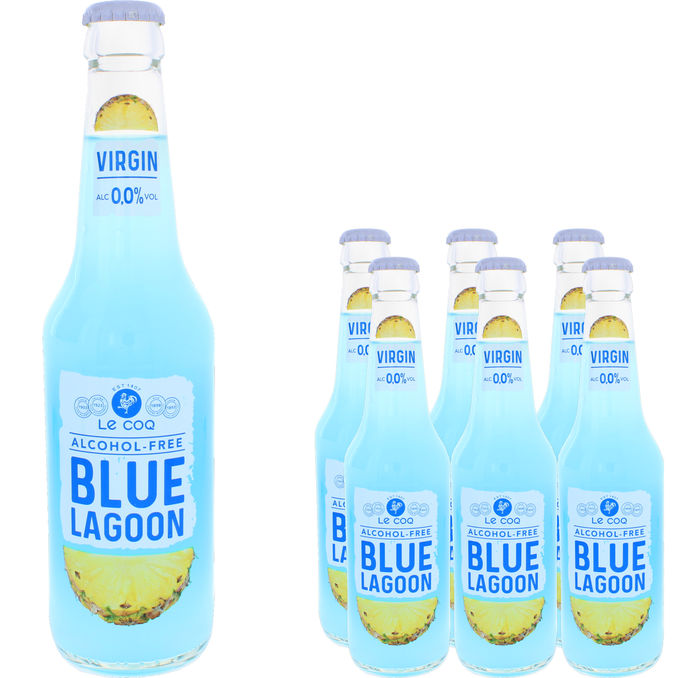 A Le Coq  Le Coq Mocktail Blue Lagoon 0,0% 6 x 330 ml