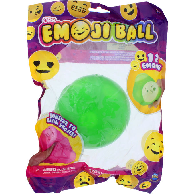ORB Orb Curiosities Emoji Ball 1 Stk - Vilkårlig Farve