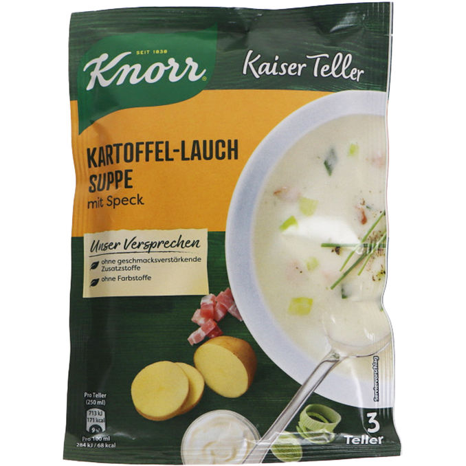 Knorr Kartoffel-Lauch-Suppe