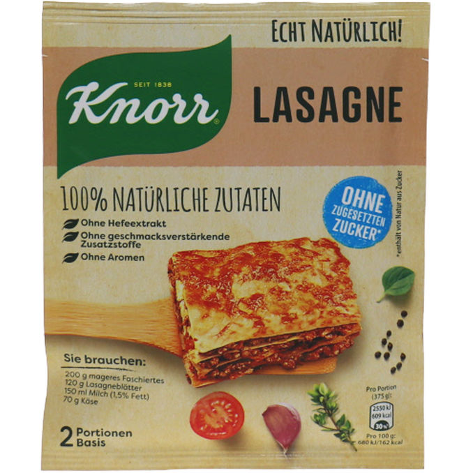 Knorr Lasagne Würzmischung
