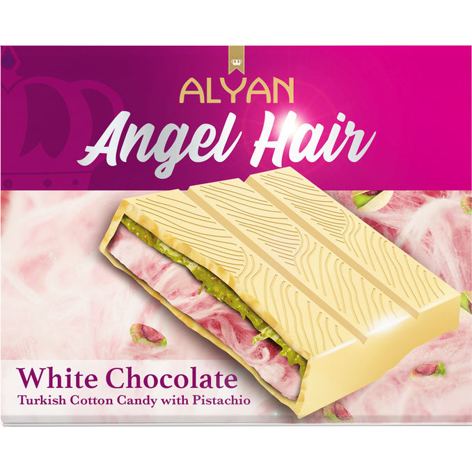 ALYAN Weiße Schokolade Angel Hair