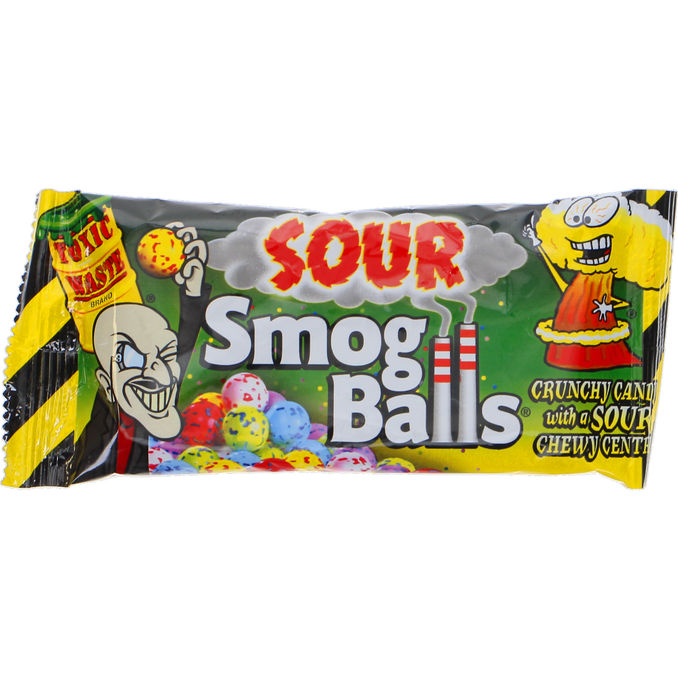 Toxic Waste Smog Balls Godis
