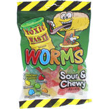 Toxic Waste Sour & Chewy Worms 142g