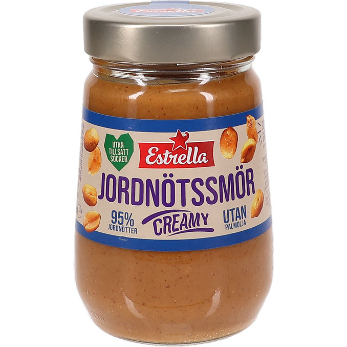 Estrella Jordnötssmör Creamy 