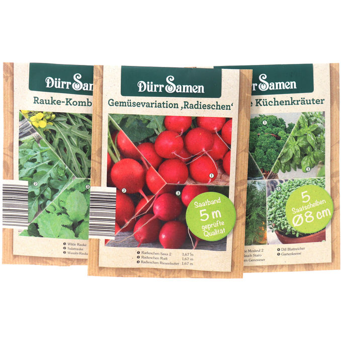 Dürr Pflanzensamen Salat Mix