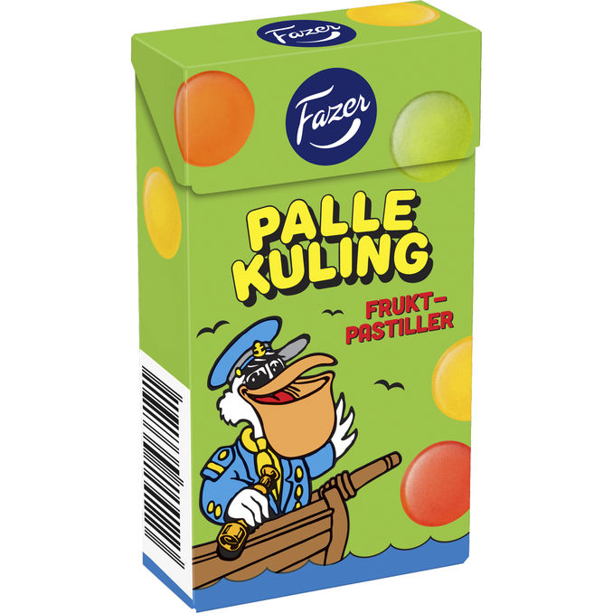 Fazer Palle Kuling Frukt Pastiller
