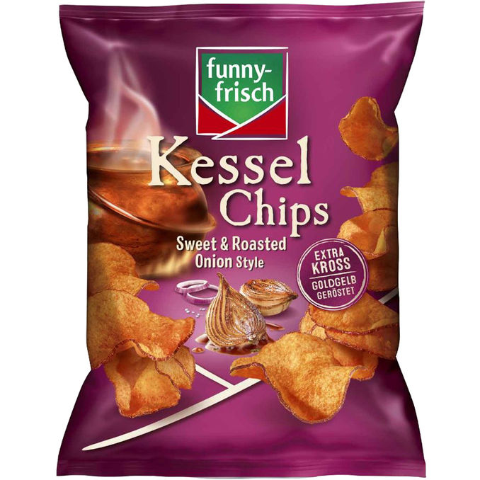 Funny Frisch Kessel Chips Sweet & Roast Onion