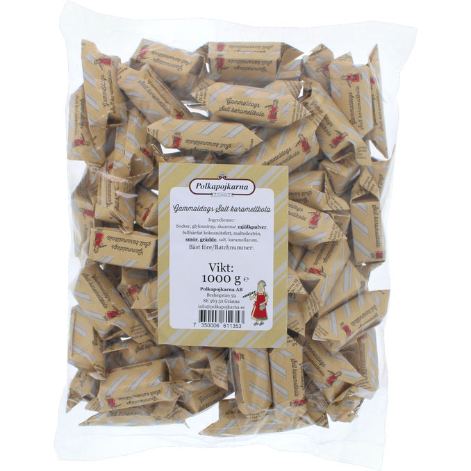 Polkapojkarna Saltkarameller 1 kg