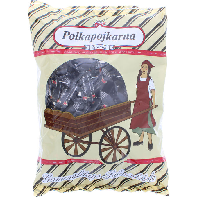Polkapojkarna Gammaldags Salmiakkola 1kg