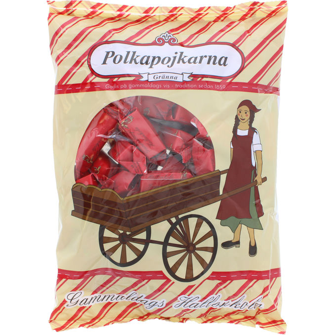 Polkapojkarna Hallonkola 1kg