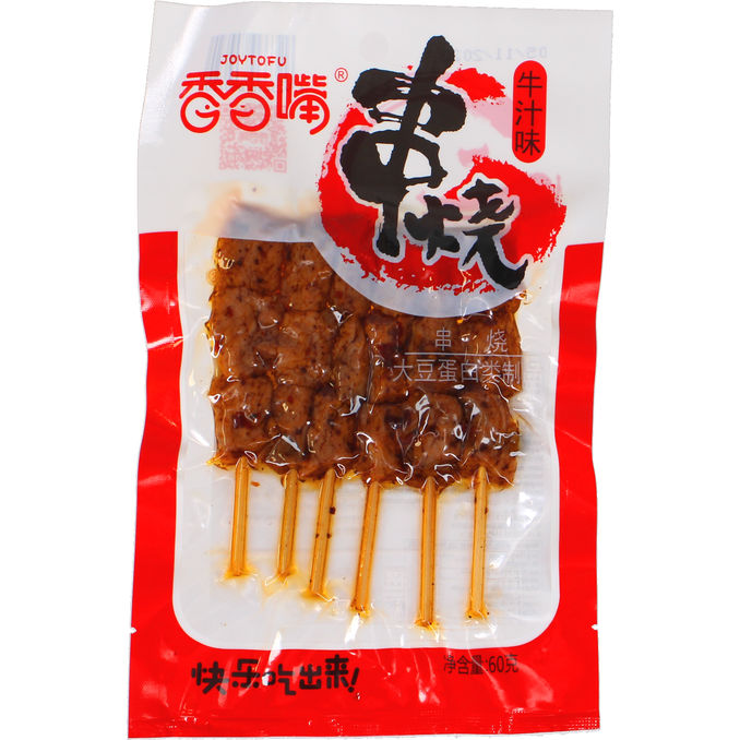 JoyTofu Tofusnacks på Spyd m. Oksekødssmag 60 g