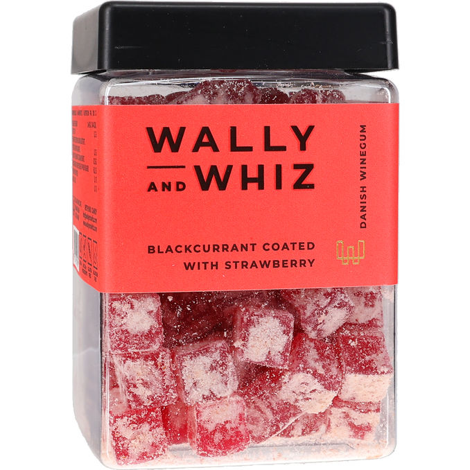 Wally & Whiz Veganske Vingummier Solbær & Jordbær 240 g