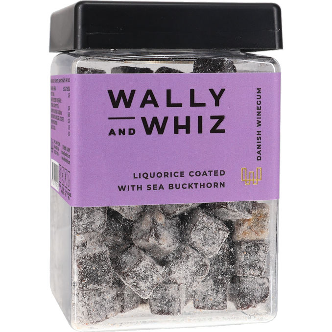 Wally & Whiz Vegansk Lakridsvingummi m. Havtorn 240 g