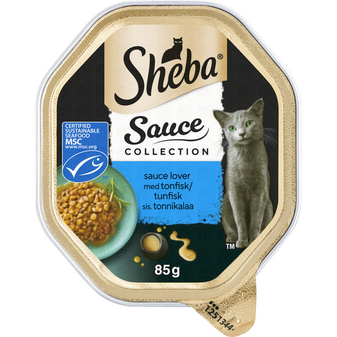 5 x Kattmat Tonfisk Sås Sheba | 5 x 85 g