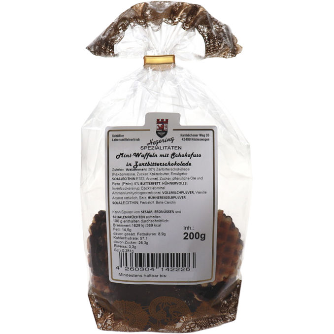Confiserie Schoko Mini-Waffeln