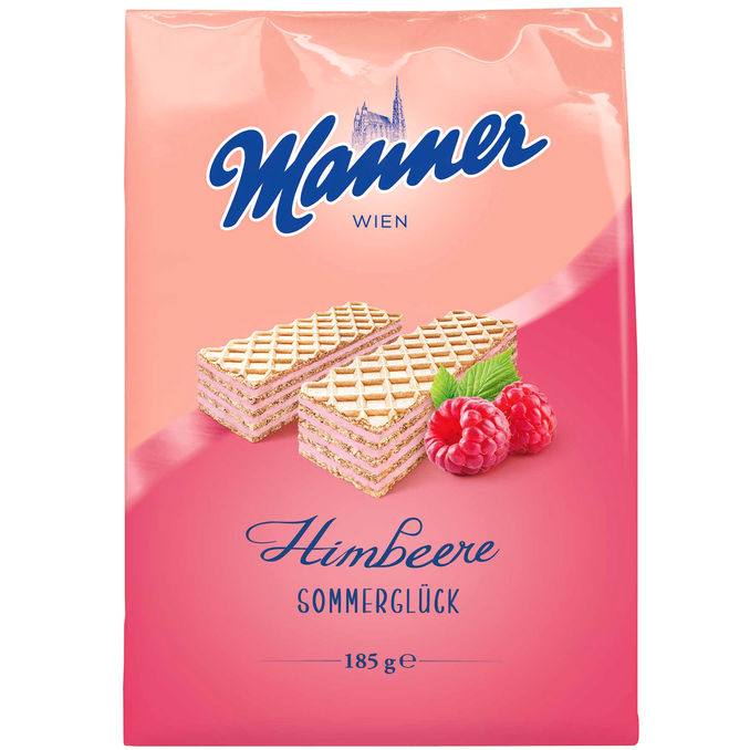 Manner Sommerwaffel Himbeere