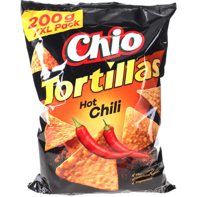 Chio Tortillas Hot Chili