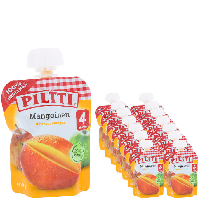 Piltti Hedelmäsose Mangoinen 4kk 14-pack