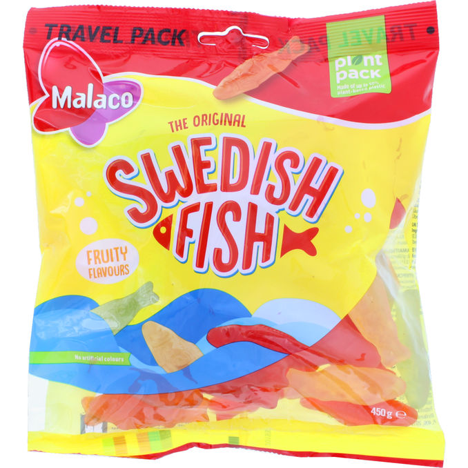 Malaco Swedish Fish Vingummier 450 g