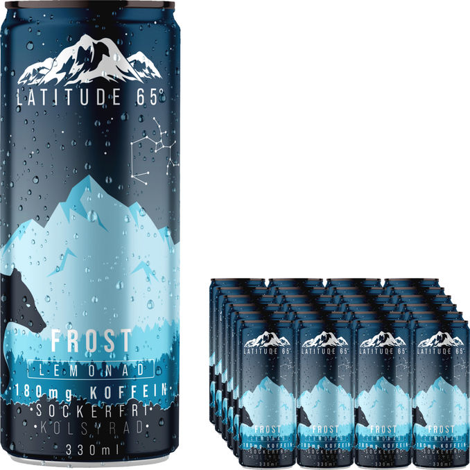 Latitude 65 Energidryck Frost 24-pack