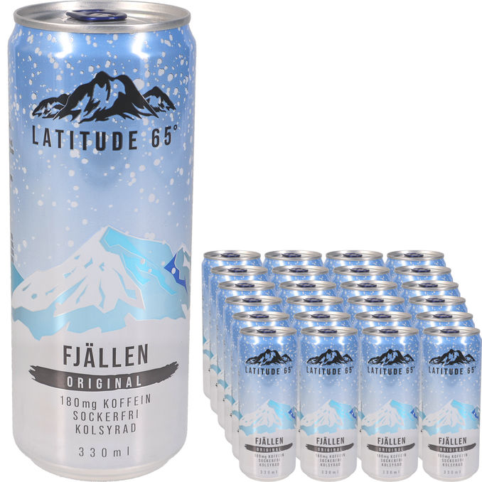 Latitude 65 Energidryck Fjällen 24-pack