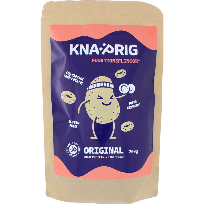 Knaprig Original Morgenmadsprodukt Kartoffelprotein 200 g