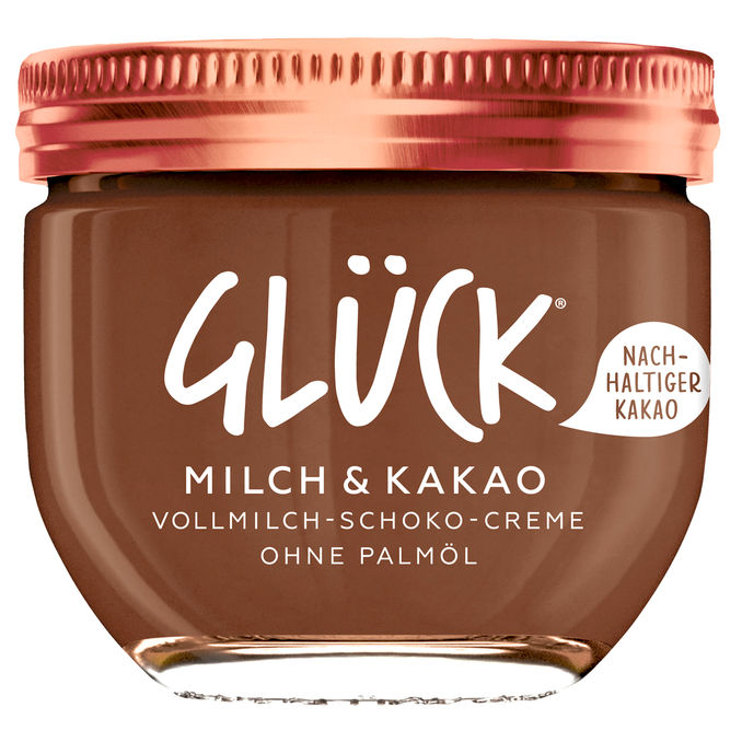 Glück Milch- & Kakaocreme