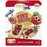 Freche Freunde BIO Eddas Keks Riegel Apfel & Erdbeere, 4er Pack