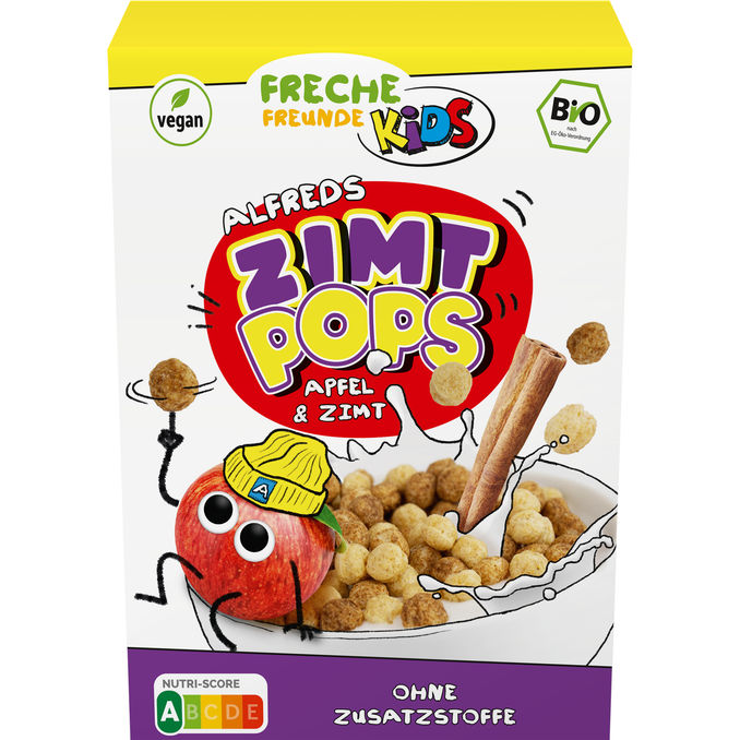 Freche Freunde BIO Cerealien Zimt Pops