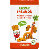 Freche Freunde BIO Knabber-Kärtchen Karotte & Tomate