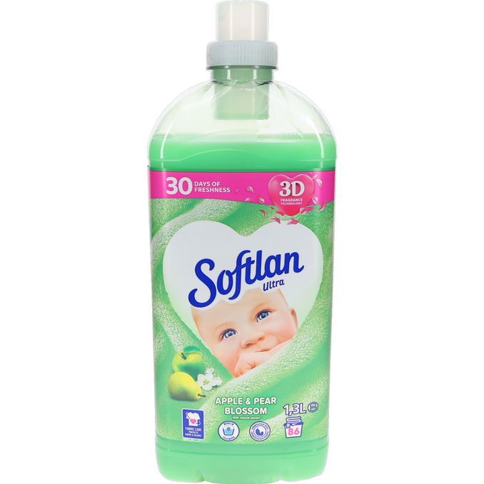 Softlan Apple & Pear Blossom Skyllemiddel 1,3 L