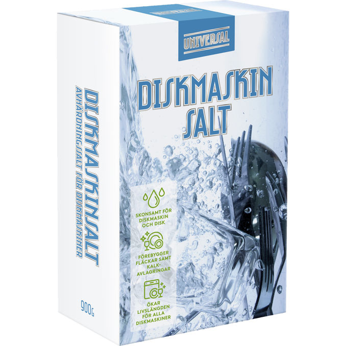 Universal Diskmaskin Salt 900g