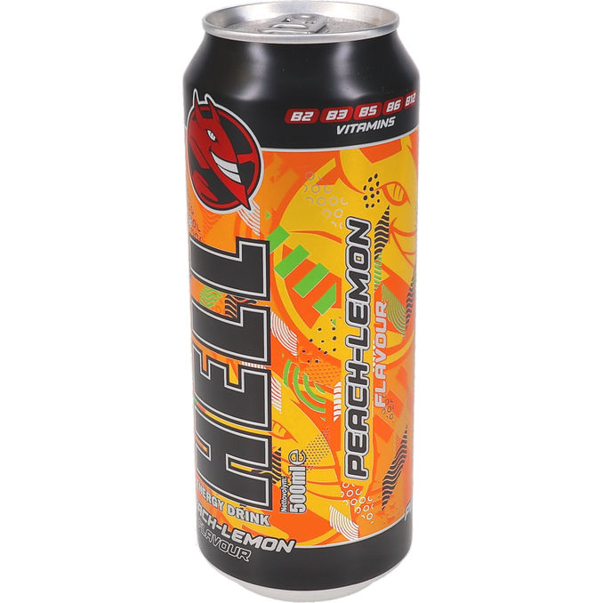 Hell energy Energidryck Peach Lemon 500ml