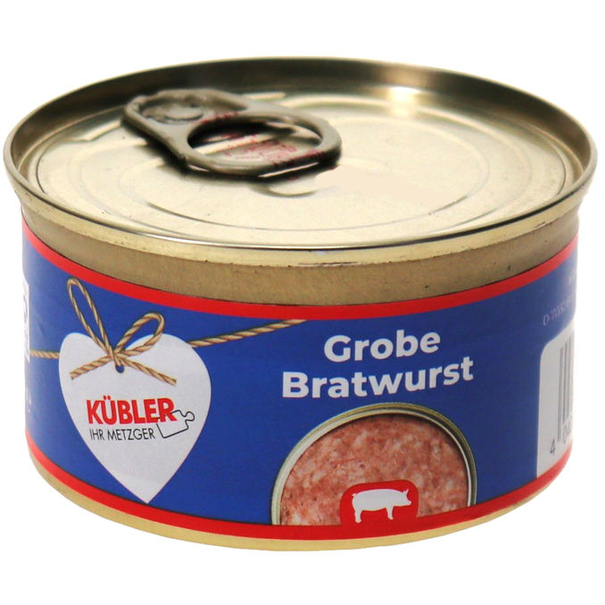 Kübler Grobe Bratwurst 125g
