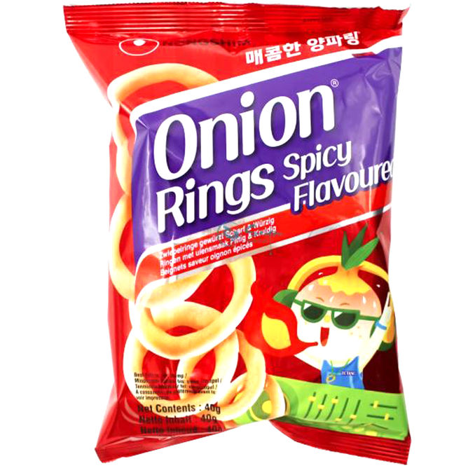 NONGSHIM Nongshim Onion Rings Hot 40g