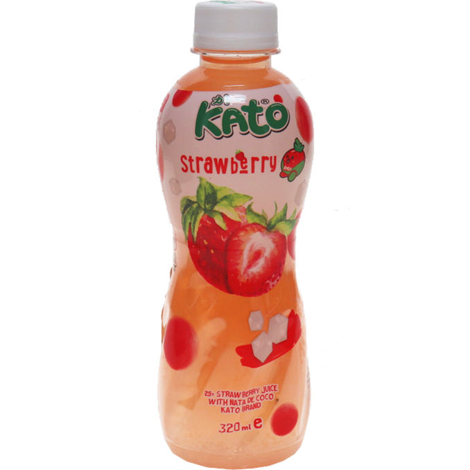 KATO Erdbeer Drink mit Nata de Coco (EINWEG) zzgl. Pfand