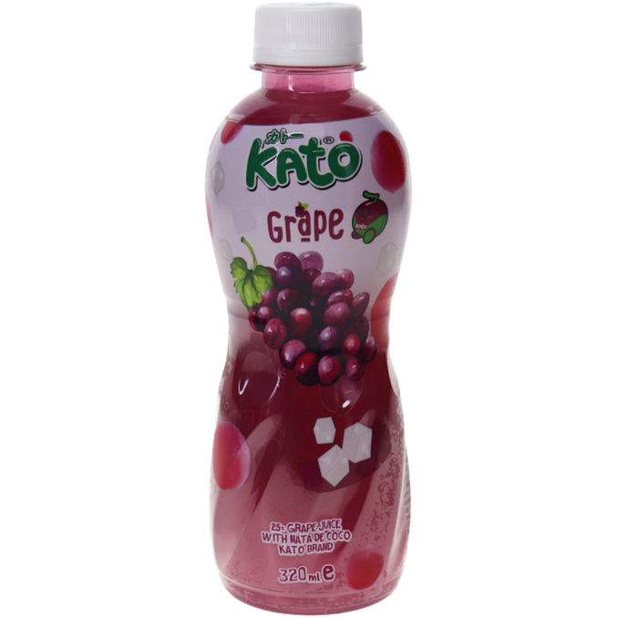 KATO Grape Juice mit Nata de Coco (EINWEG) zzgl. Pfand