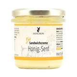 BIO Sanchon Sandwichcreme Honig-Senf Glas 135g