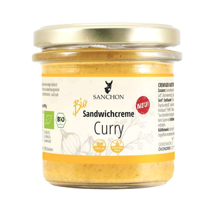 Sanchon BIO Sandwichcreme Curry