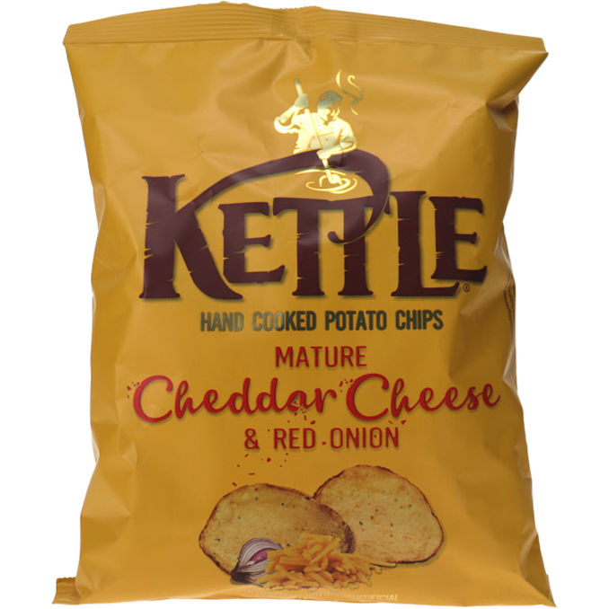 Kettle Chips Käse + Zwiebel