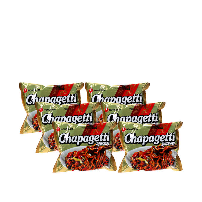 NONGSHIM Instant Nudeln Shin Red Super Spicy, 6er Pack