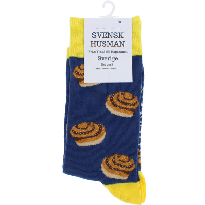 Svensk husman Strumpor Stl. 41-46 Kanelbullen