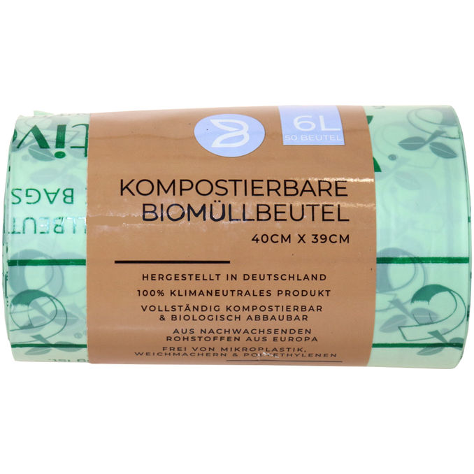 BIOVATIVE BIO Müllbeutel 6L 50 Beutel