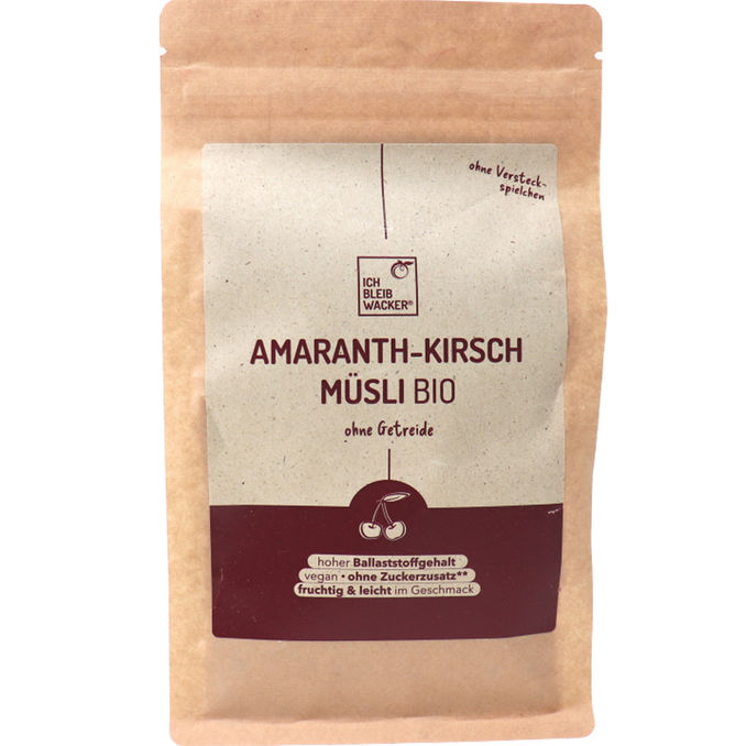 Wacker BIO Amaranth-Kirsch Müsli