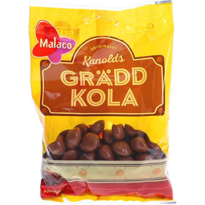 Malaco Karameller m. Chokoladeovertræk 130g