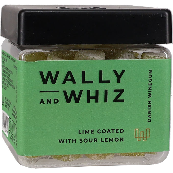 Wally & Whiz Vegansk Vingummi m. Limesmag 140 g
