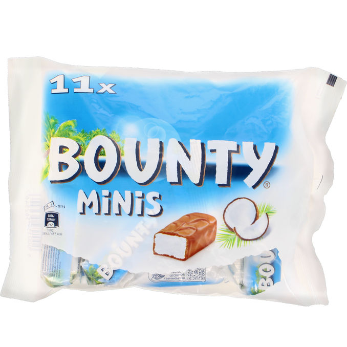Bounty Minis Påse 333g
