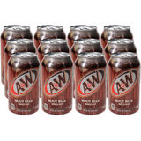 A&W Root Beer, 12er Pack (EINWEG) zzgl. Pfand